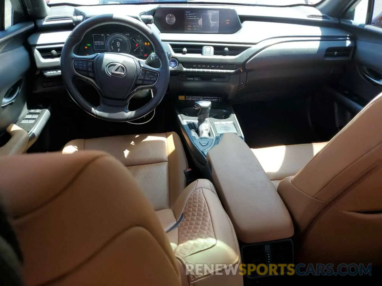 8 fotografías del automóvil dañado JTHX9JBH0L2036355 LEXUS UX 250H 2020