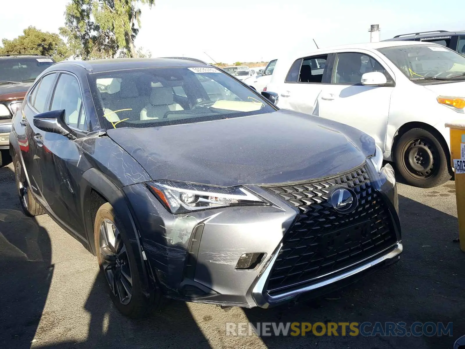 1 fotografías del automóvil dañado JTHX9JBH1L2028927 LEXUS UX 250H 2020