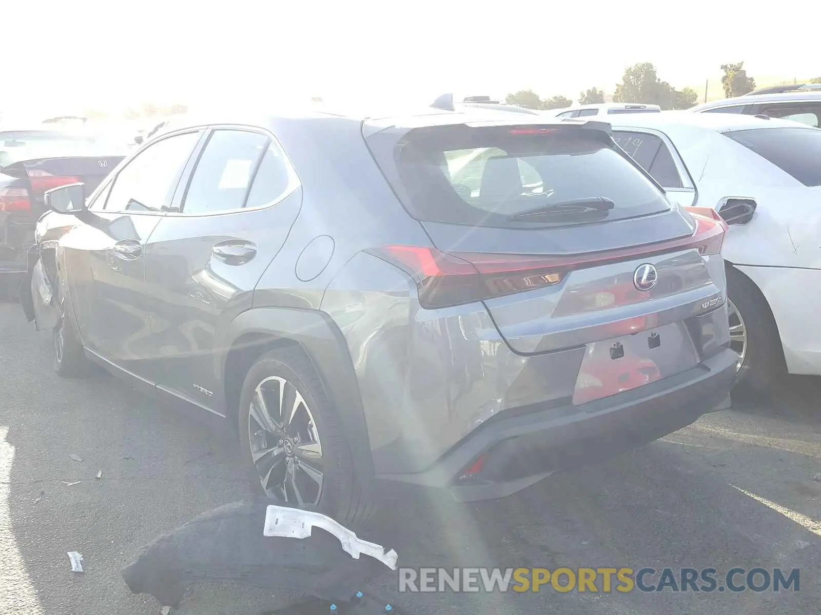 3 fotografías del automóvil dañado JTHX9JBH1L2028927 LEXUS UX 250H 2020