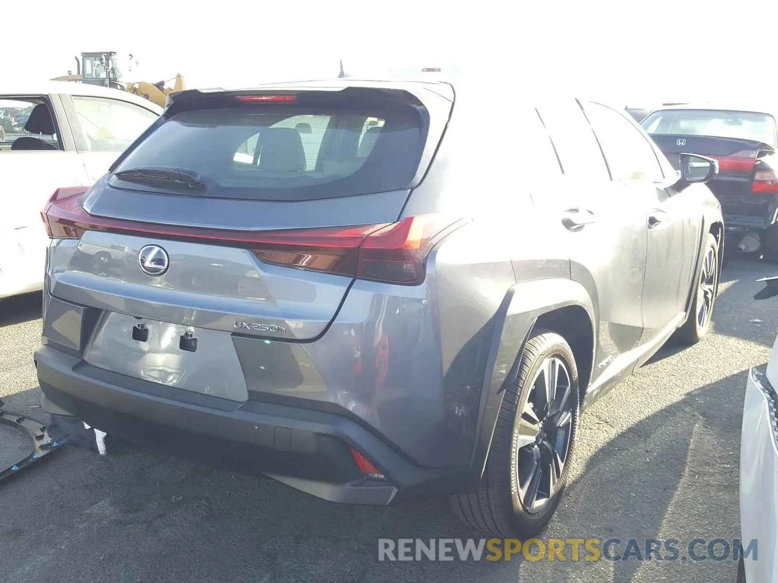4 fotografías del automóvil dañado JTHX9JBH1L2028927 LEXUS UX 250H 2020