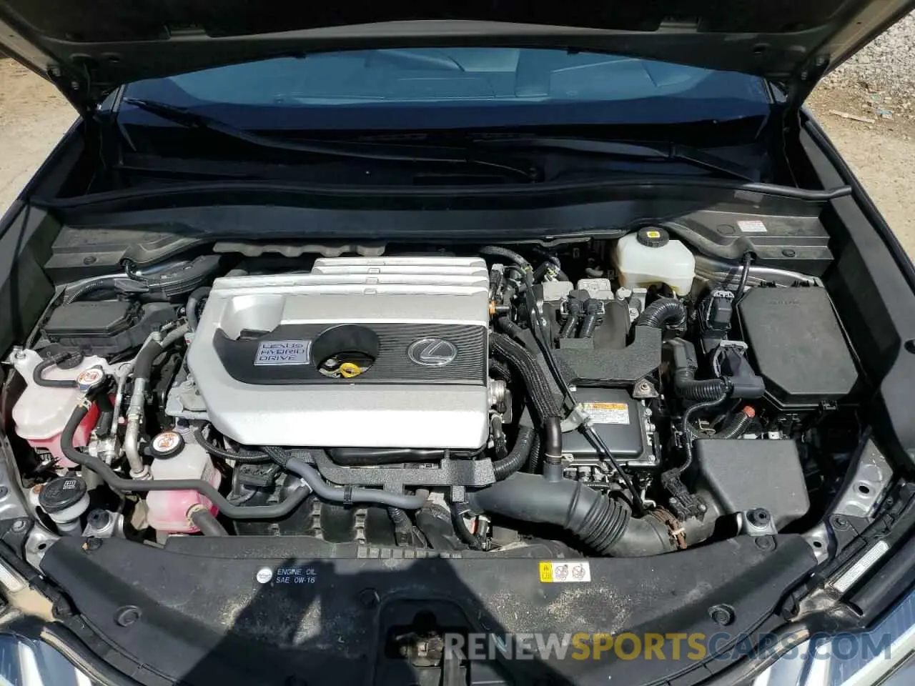 11 fotografías del automóvil dañado JTHX9JBH5L2035962 LEXUS UX 250H 2020