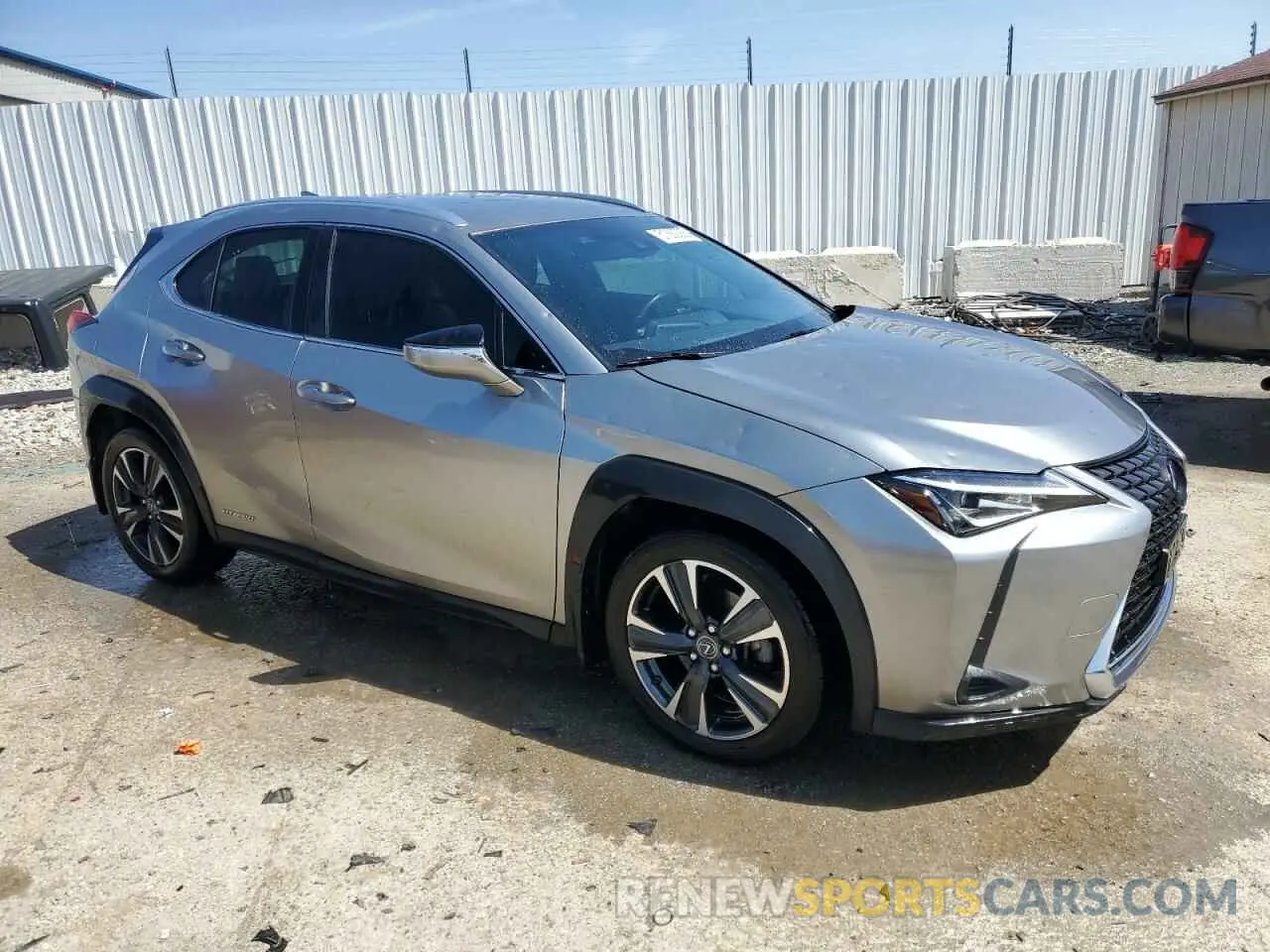 4 fotografías del automóvil dañado JTHX9JBH5L2035962 LEXUS UX 250H 2020