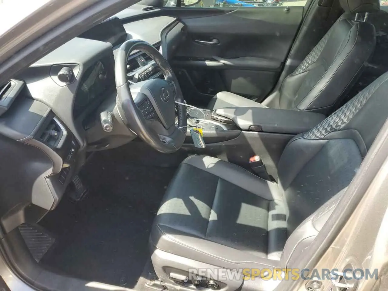 7 fotografías del automóvil dañado JTHX9JBH5L2035962 LEXUS UX 250H 2020