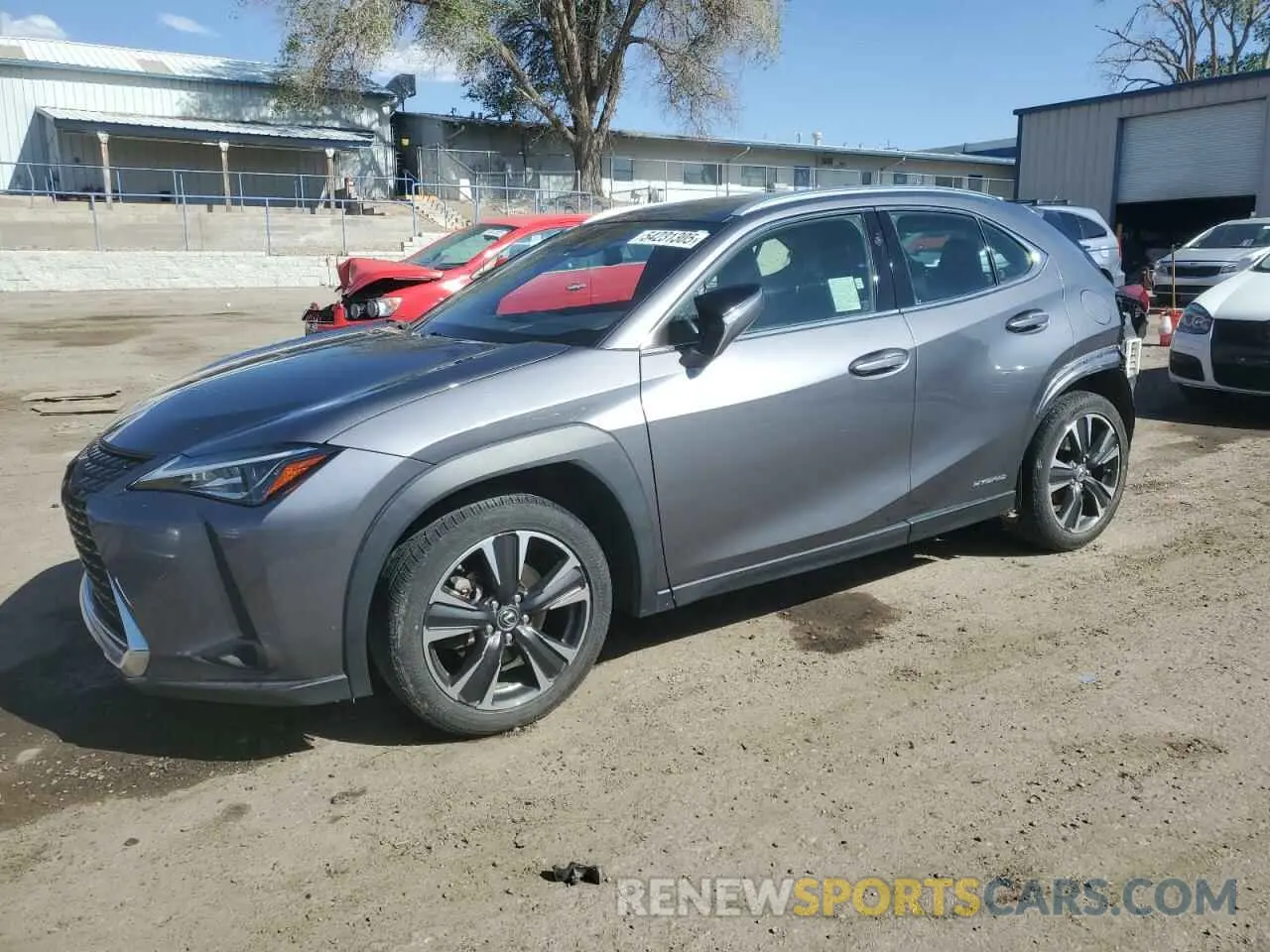 1 fotografías del automóvil dañado JTHX9JBH9L2029193 LEXUS UX 250H 2020