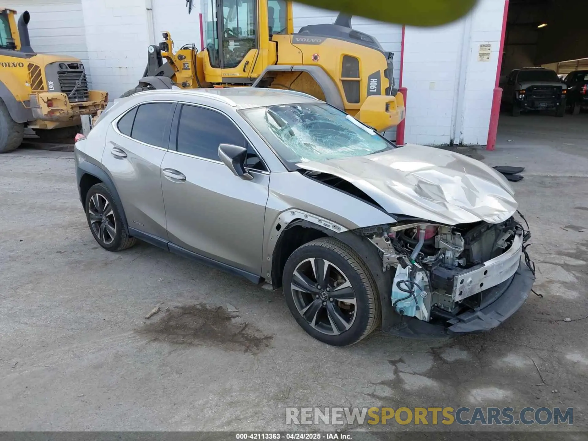 1 fotografías del automóvil dañado JTHX9JBHXL2033589 LEXUS UX 250H 2020
