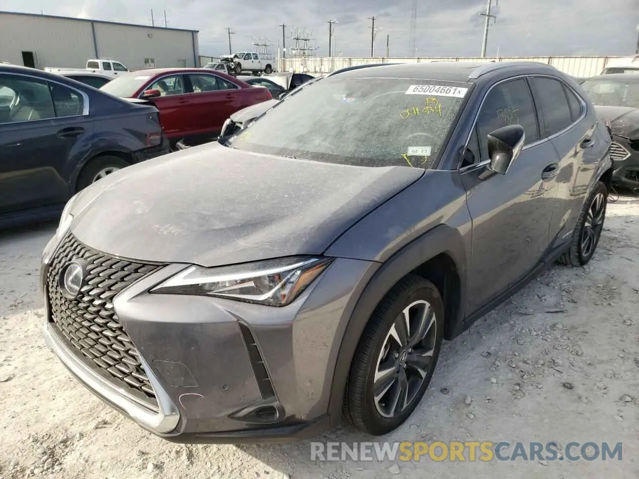 2 fotografías del automóvil dañado JTHP9JBH1M2041534 LEXUS UX 250H 2021