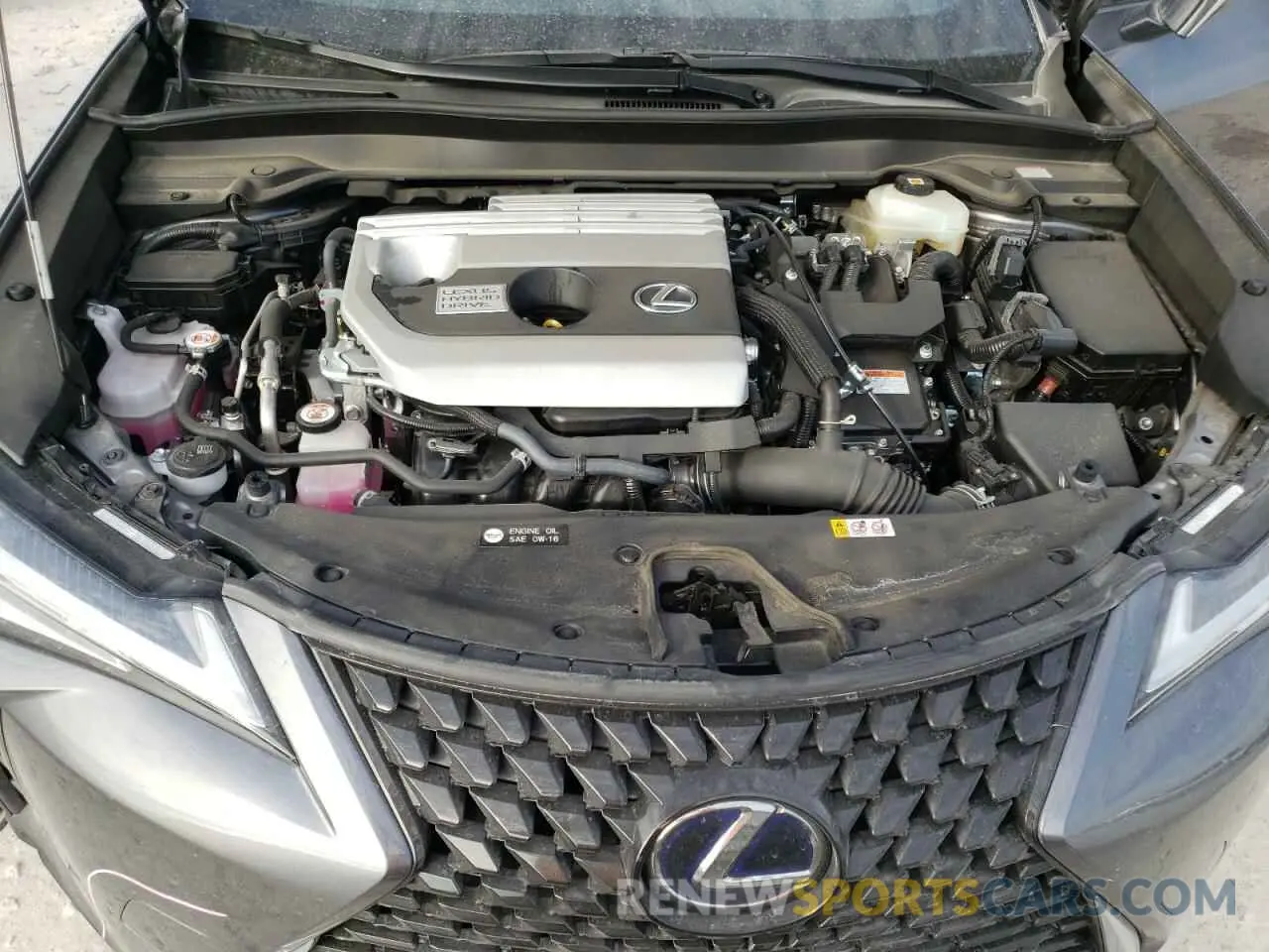 7 fotografías del automóvil dañado JTHP9JBH1M2041534 LEXUS UX 250H 2021