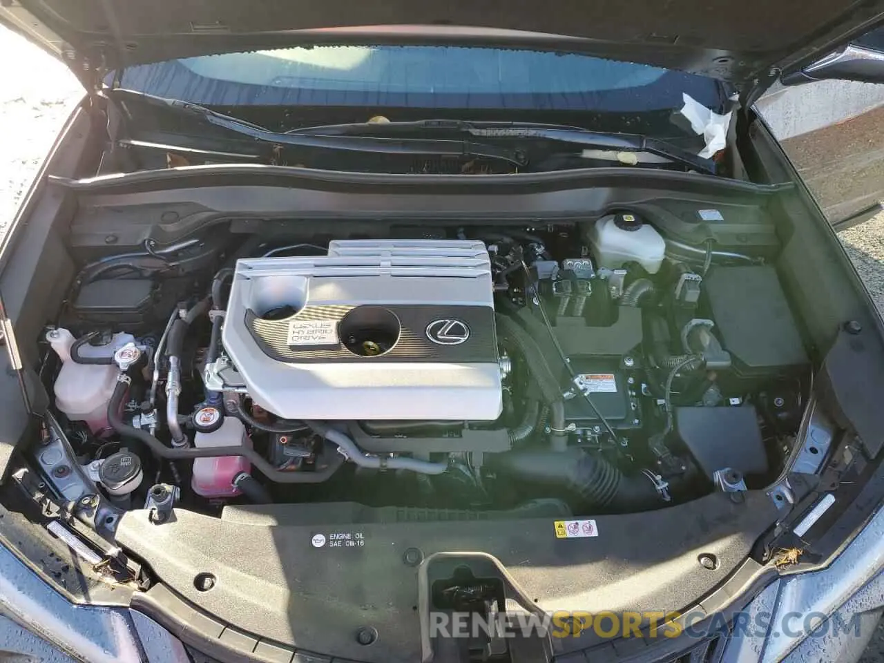 11 fotografías del automóvil dañado JTHP9JBH7M2037701 LEXUS UX 250H 2021