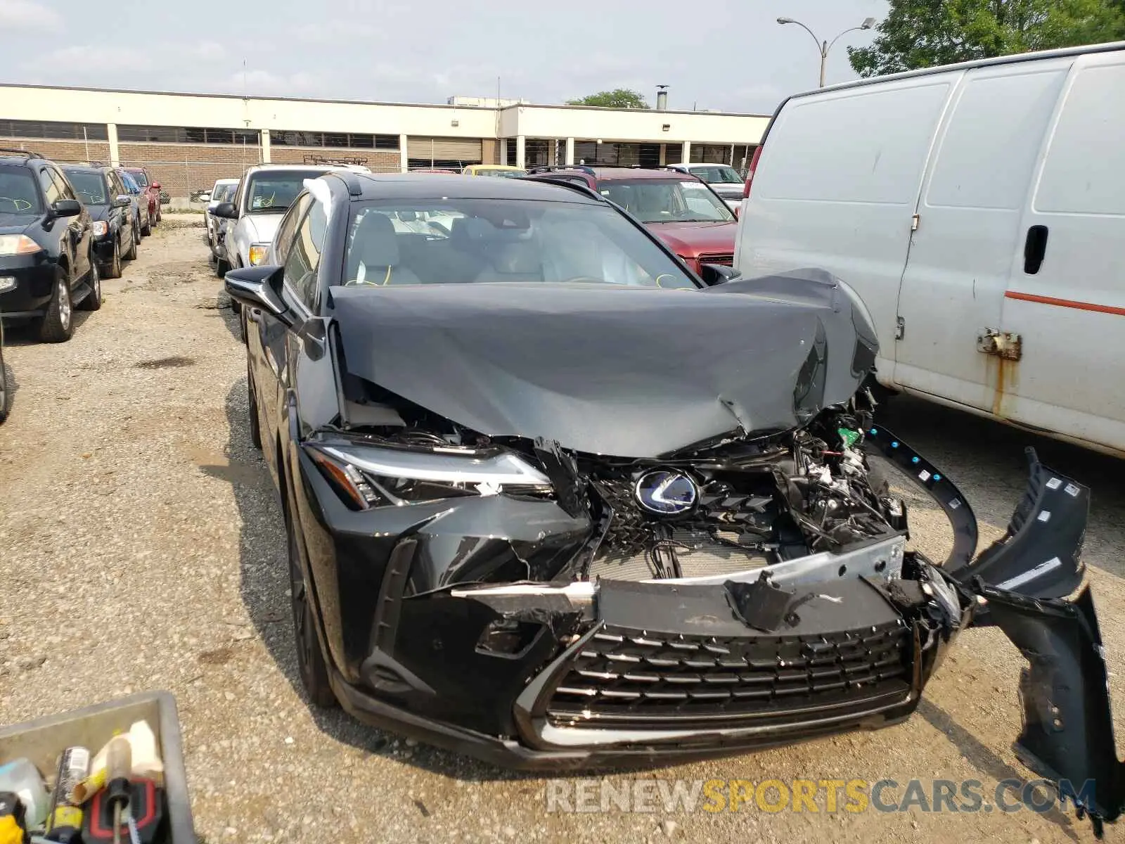1 fotografías del automóvil dañado JTHP9JBH8M2045371 LEXUS UX 250H 2021