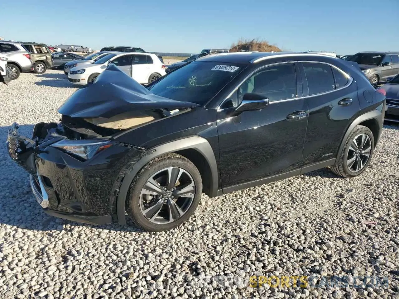 1 fotografías del automóvil dañado JTHP9JBH8M2050960 LEXUS UX 250H 2021