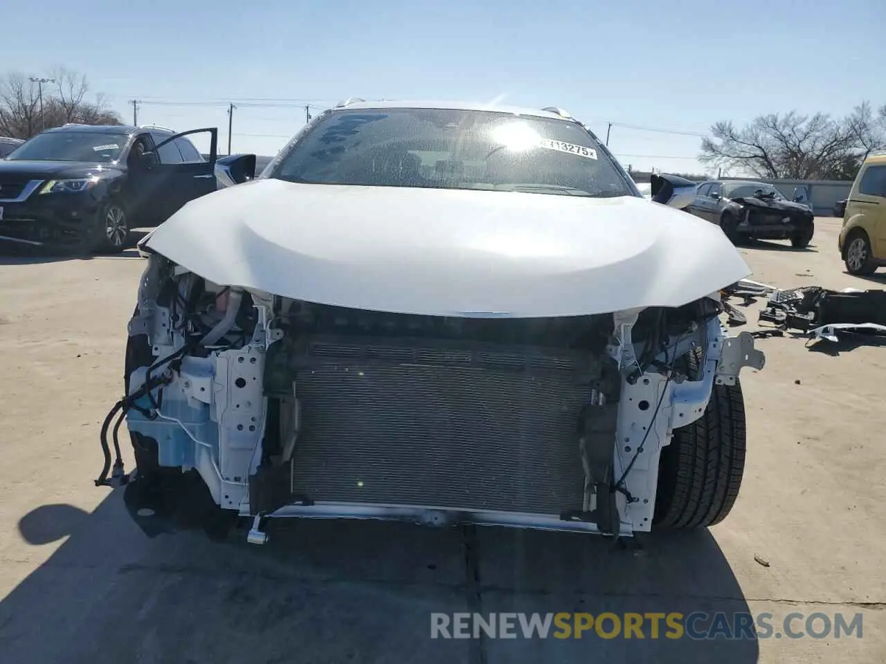 5 fotografías del automóvil dañado JTHR9JBH8M2051017 LEXUS UX 250H 2021