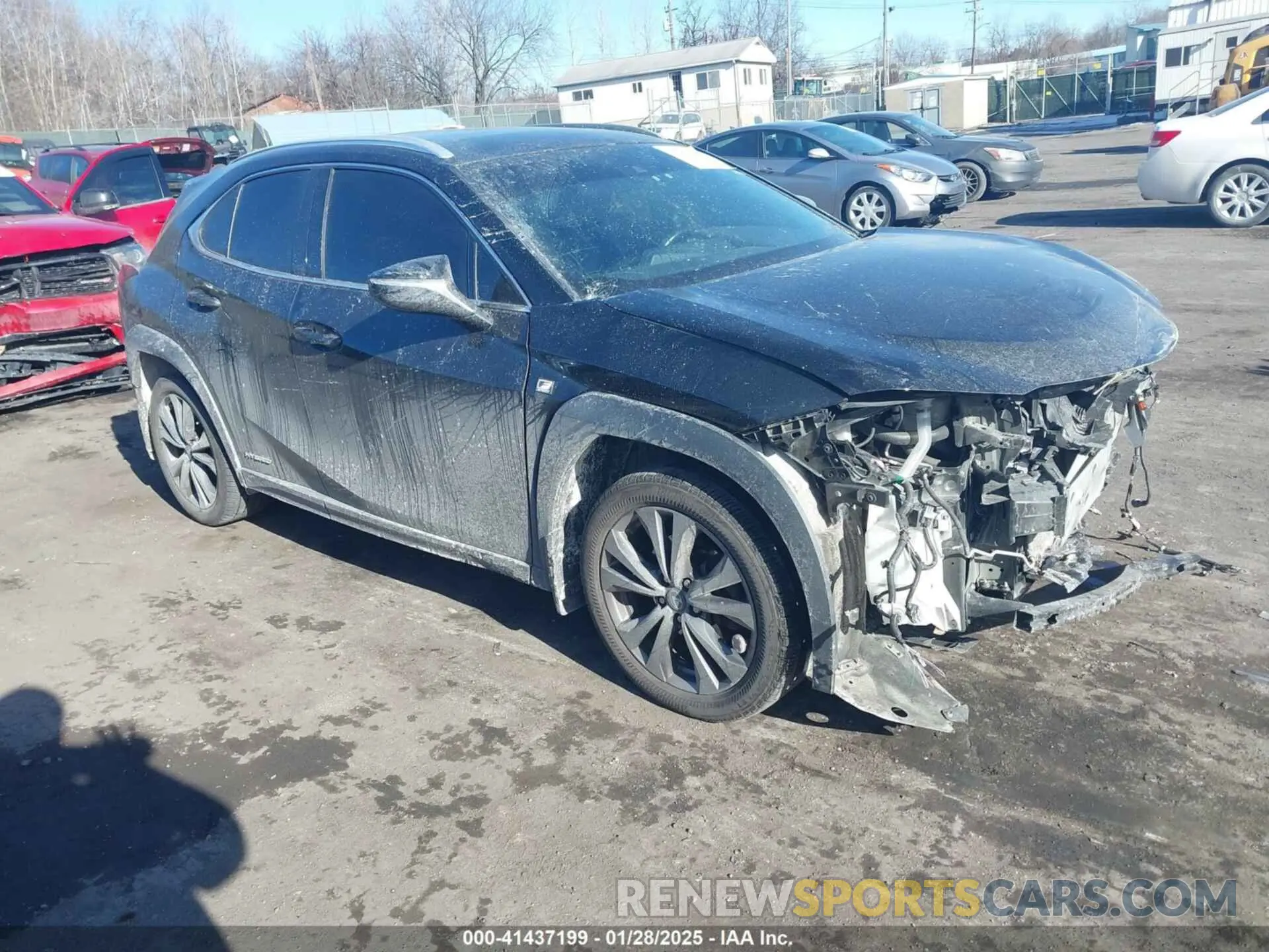 1 fotografías del automóvil dañado JTHR9JBH9M2054413 LEXUS UX 250H 2021