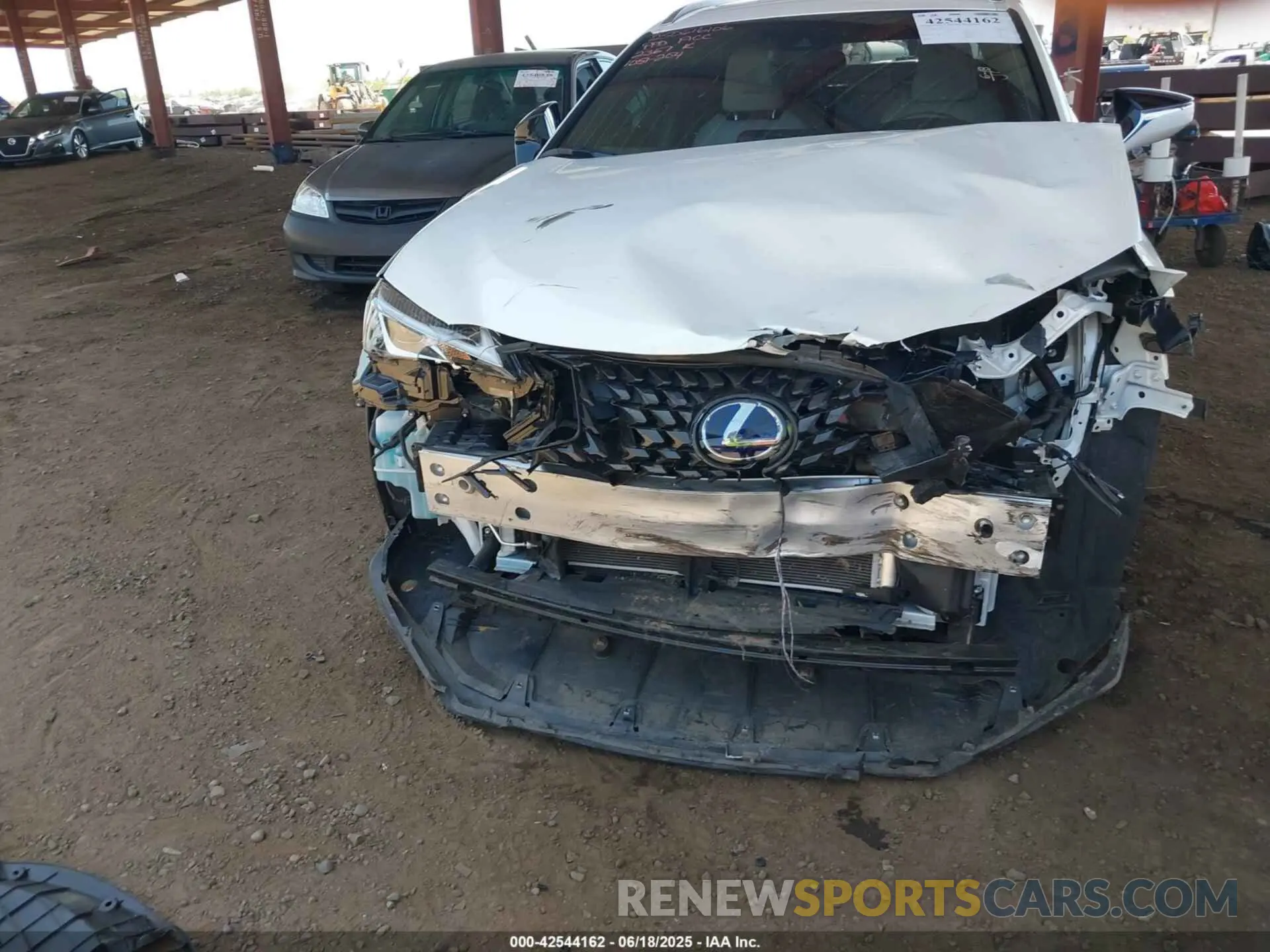 6 fotografías del automóvil dañado JTHX9JBH1N2062367 LEXUS UX 250H 2022
