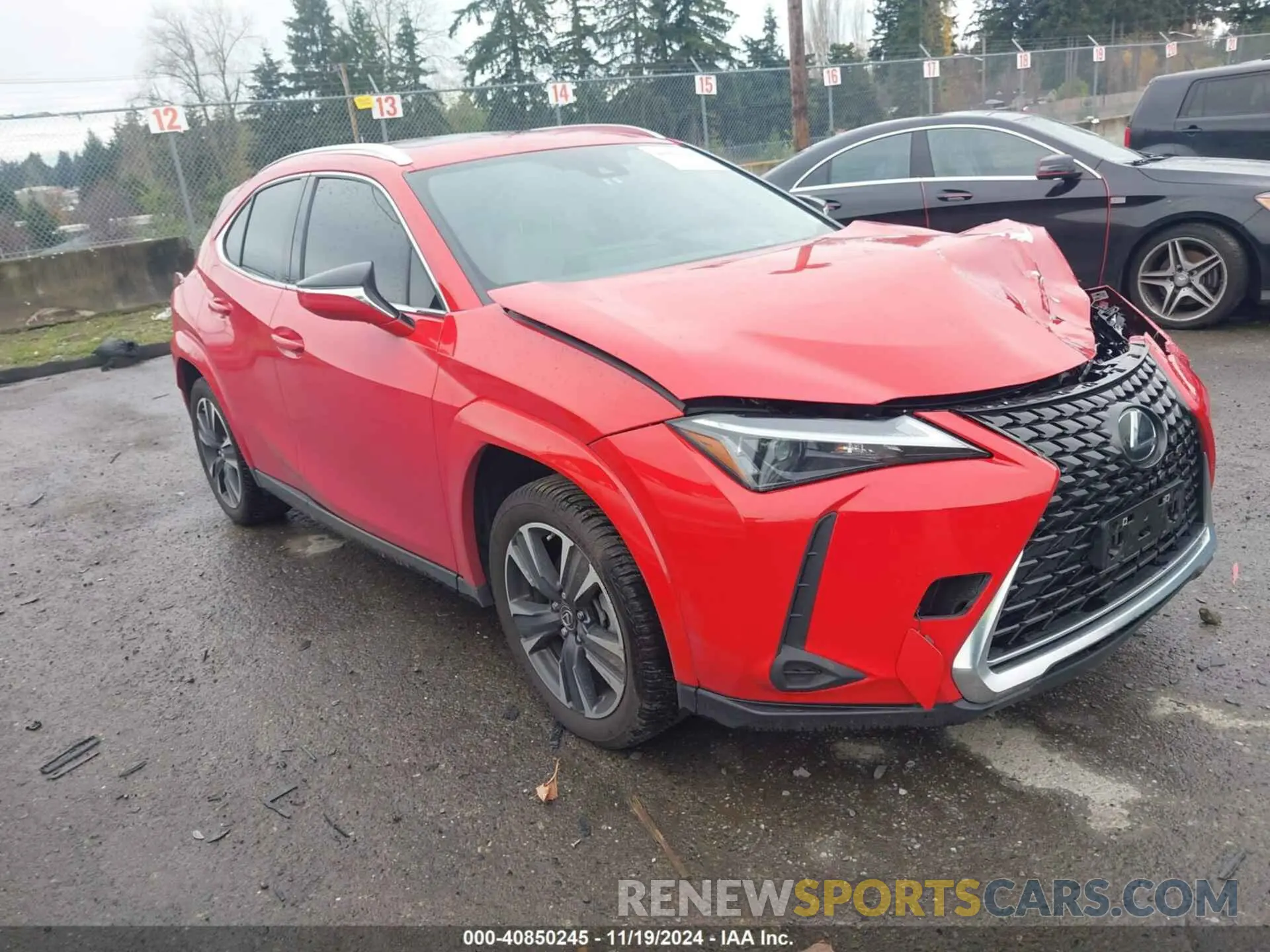 1 fotografías del automóvil dañado JTHP9JBH1P2066244 LEXUS UX 250H 2023