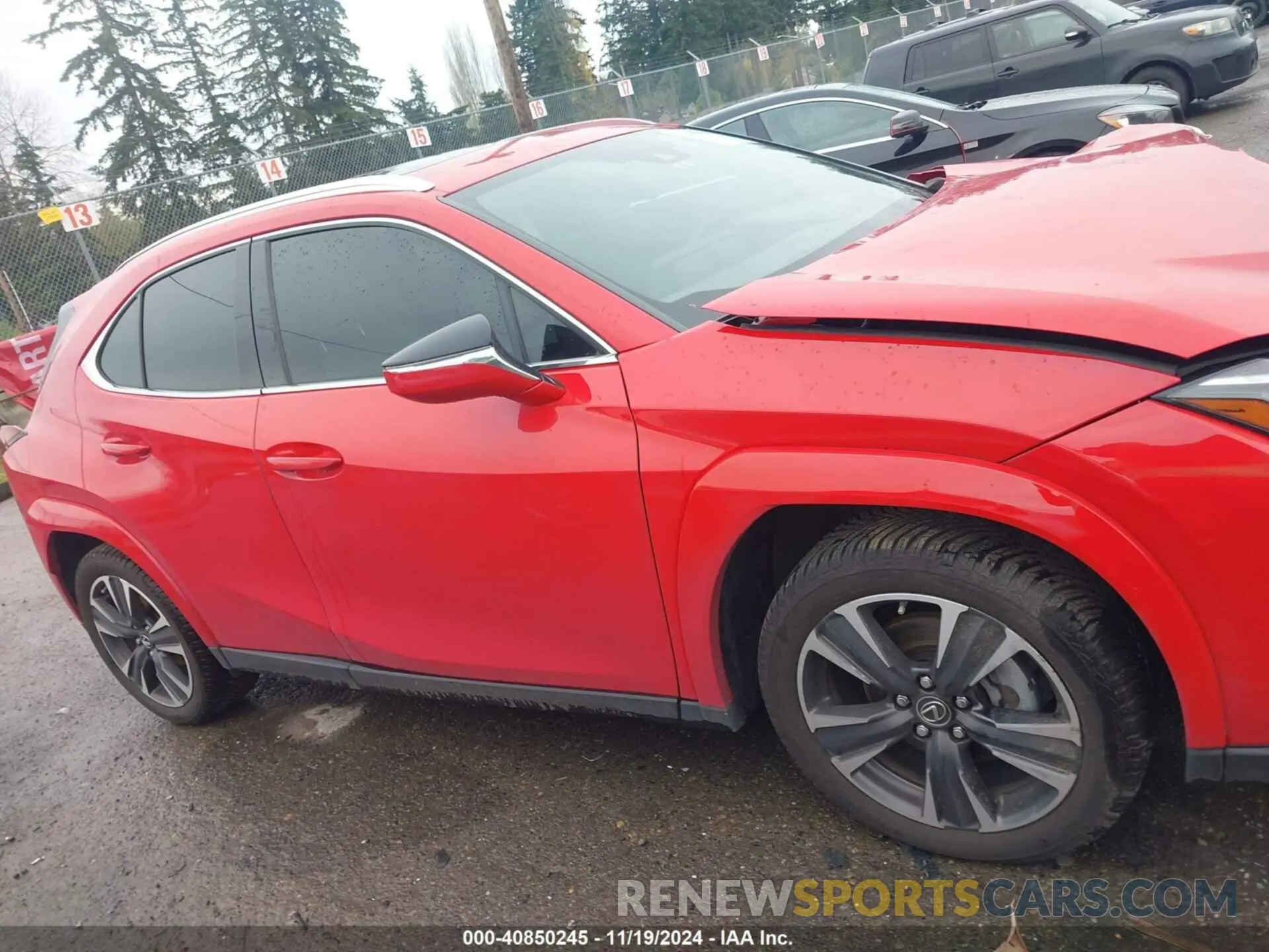 13 fotografías del automóvil dañado JTHP9JBH1P2066244 LEXUS UX 250H 2023