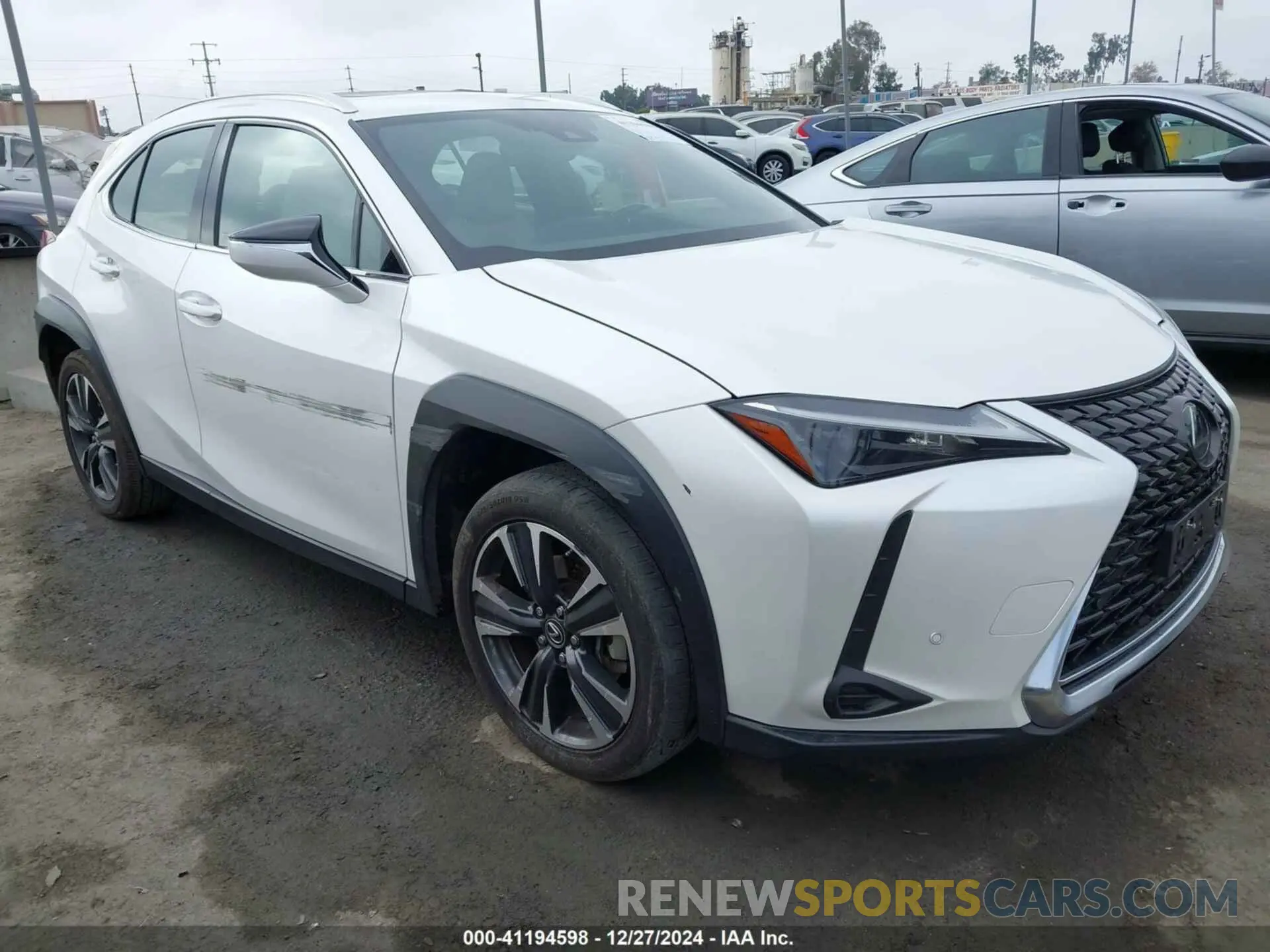 1 fotografías del automóvil dañado JTHX6JBH5P2138426 LEXUS UX 250H 2023