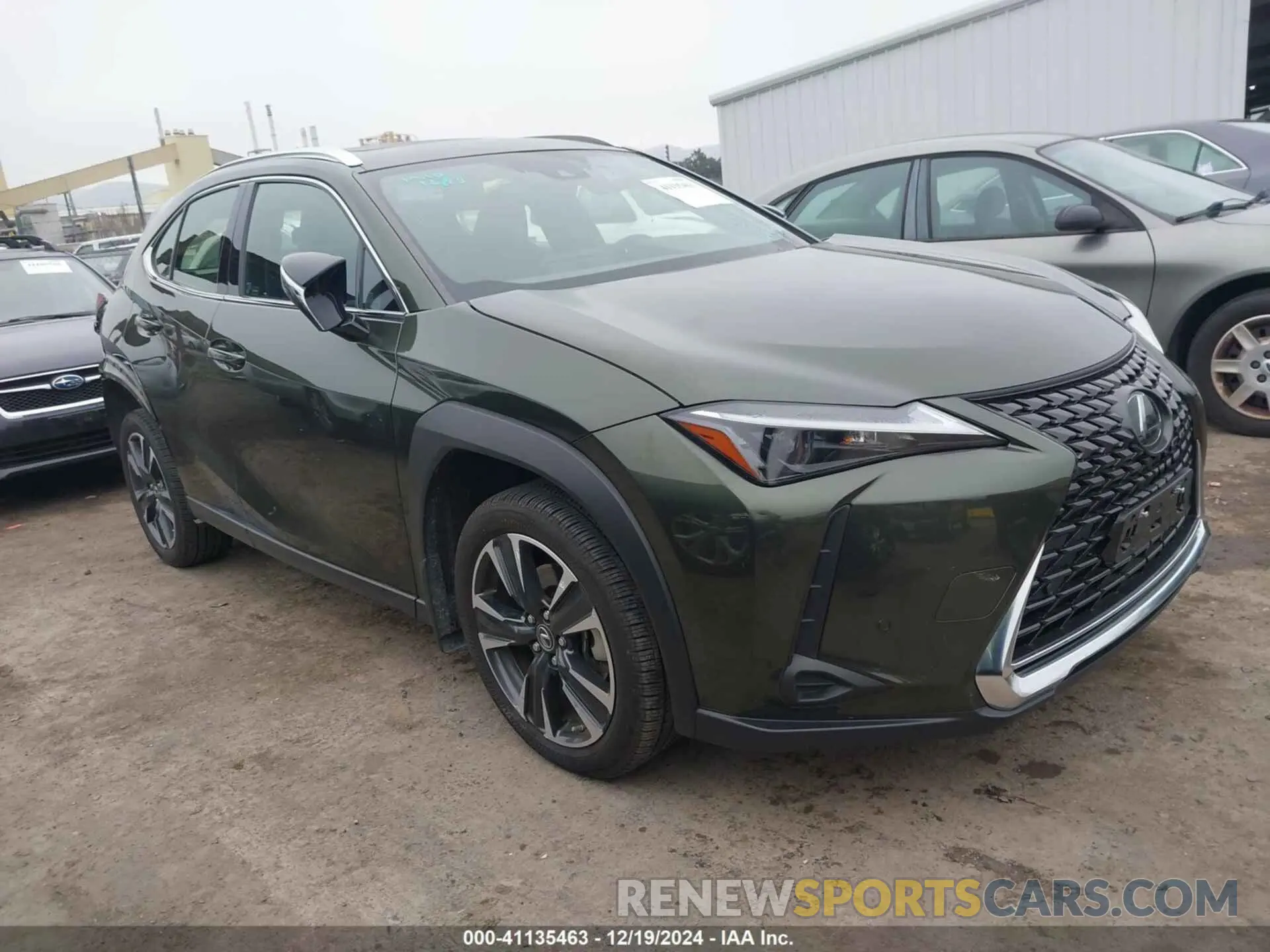 1 fotografías del automóvil dañado JTHX6JBH9P2151597 LEXUS UX 250H 2023