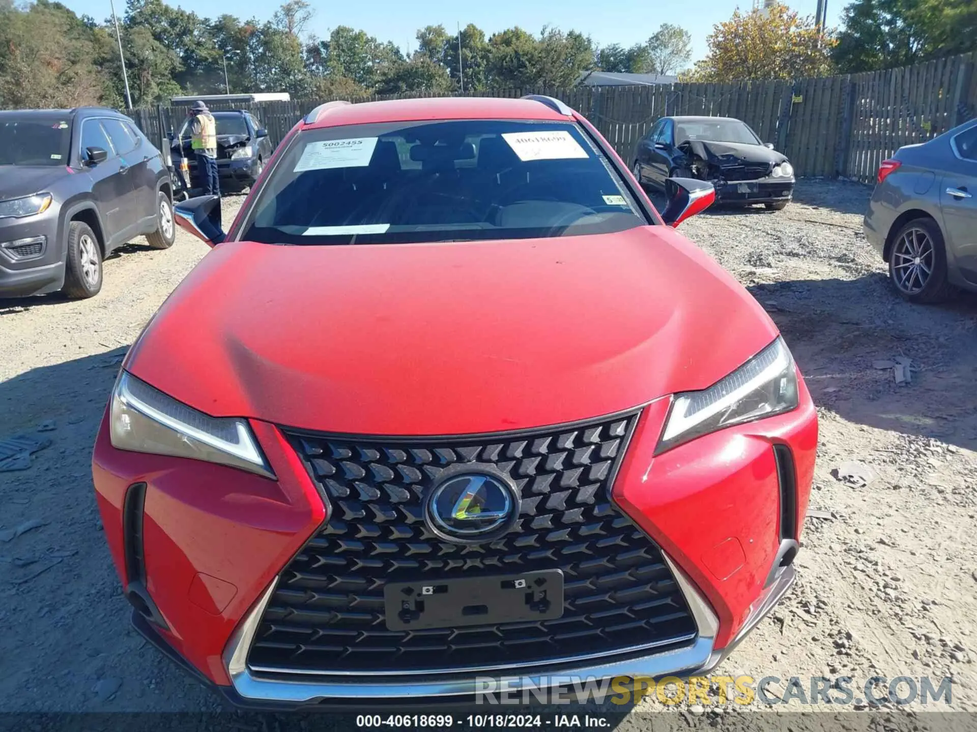 12 fotografías del automóvil dañado JTHX9JBH1P2070181 LEXUS UX 250H 2023