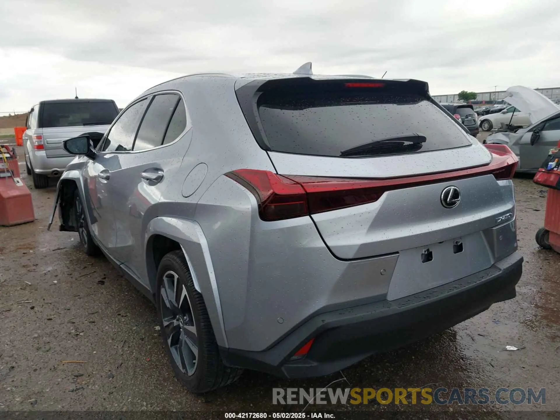 3 fotografías del automóvil dañado JTHP6JBH7R2193351 LEXUS UX 250H 2024