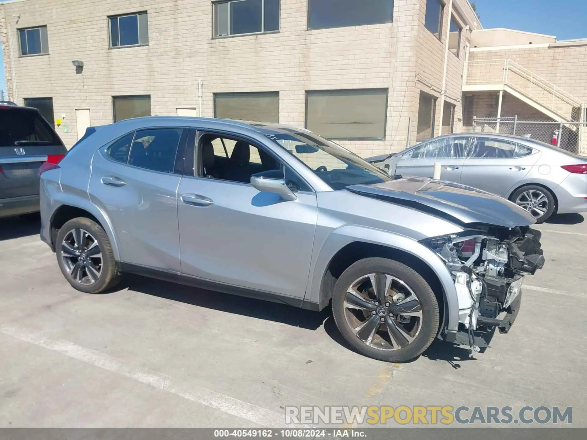 1 fotografías del automóvil dañado JTHP6JBHXR2179136 LEXUS UX 250H 2024