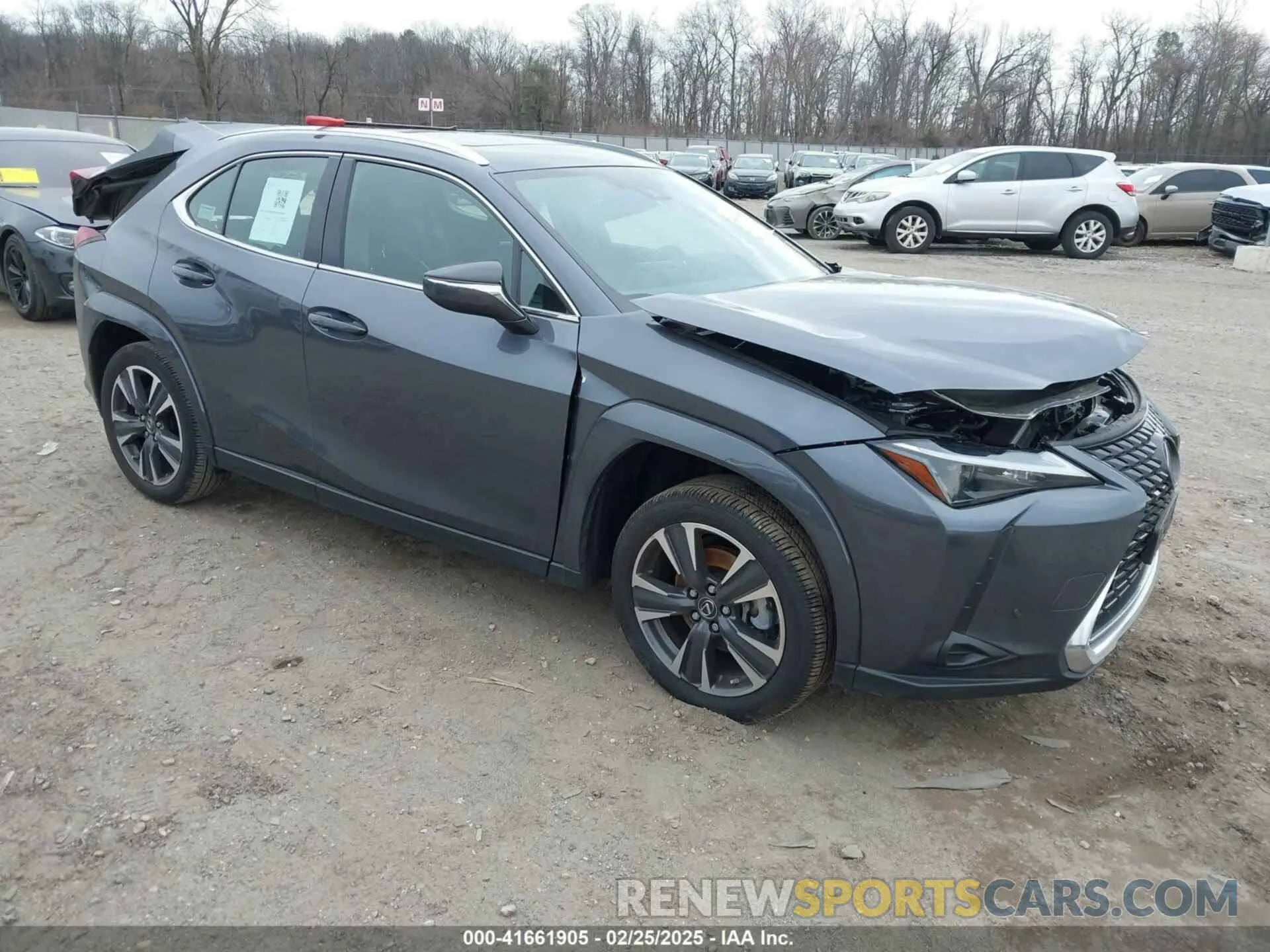 1 fotografías del automóvil dañado JTHP9JBH8R2079284 LEXUS UX 250H 2024