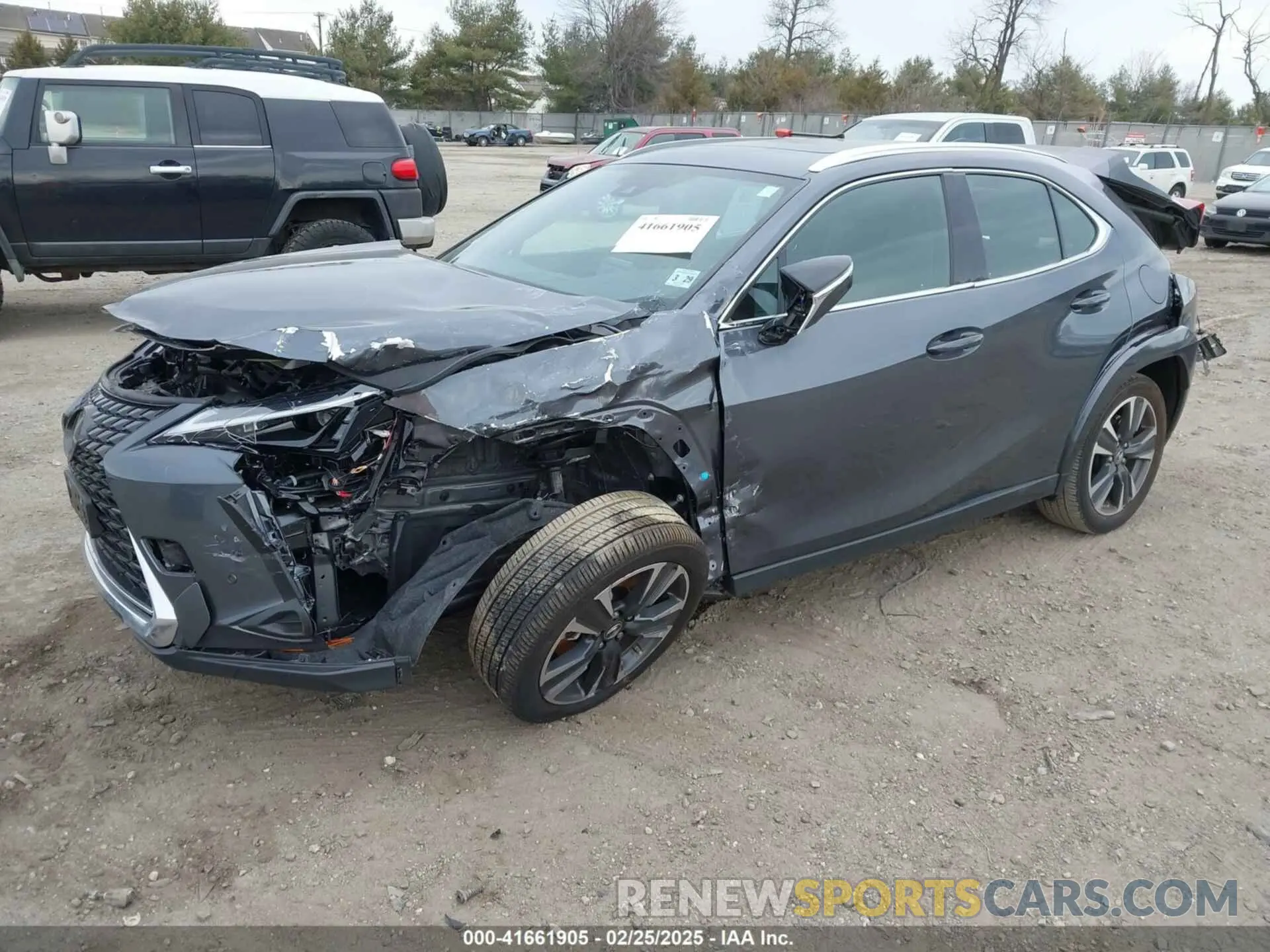 2 fotografías del automóvil dañado JTHP9JBH8R2079284 LEXUS UX 250H 2024