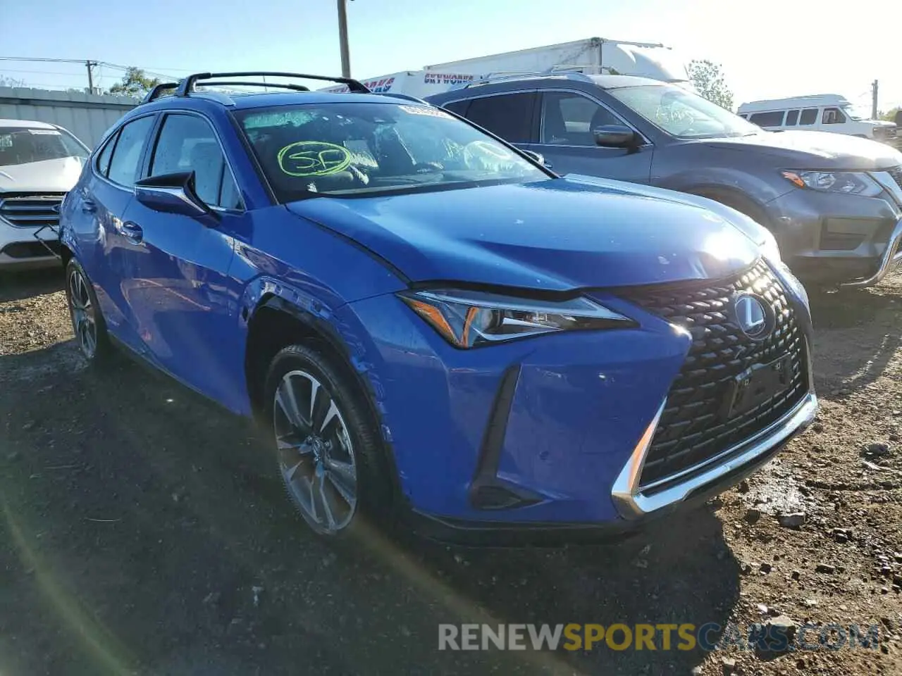 1 fotografías del automóvil dañado JTHP9JBH6N2060050 LEXUS UX 250H BA 2022