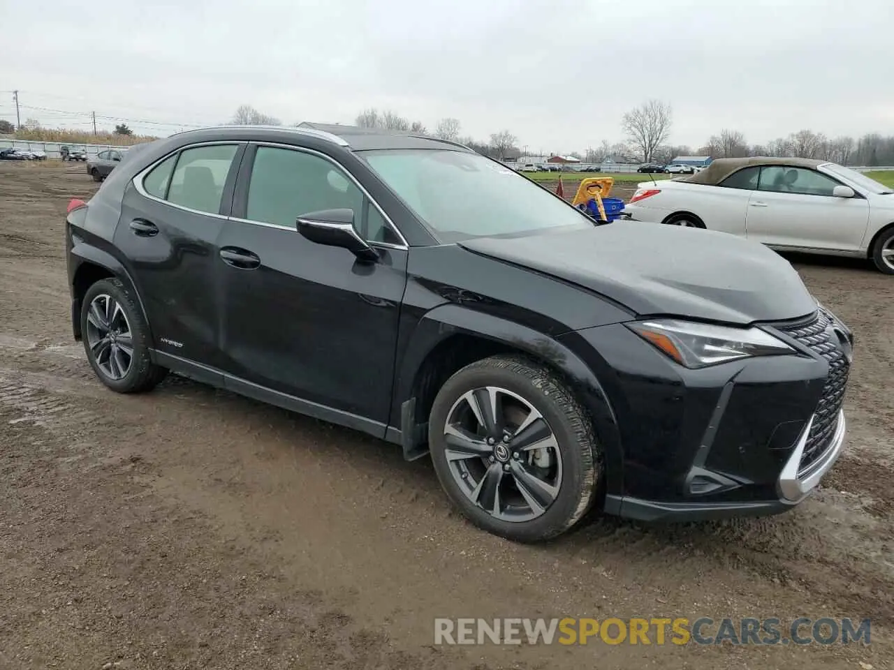 4 fotografías del automóvil dañado JTHP9JBH7N2063216 LEXUS UX 250H BA 2022