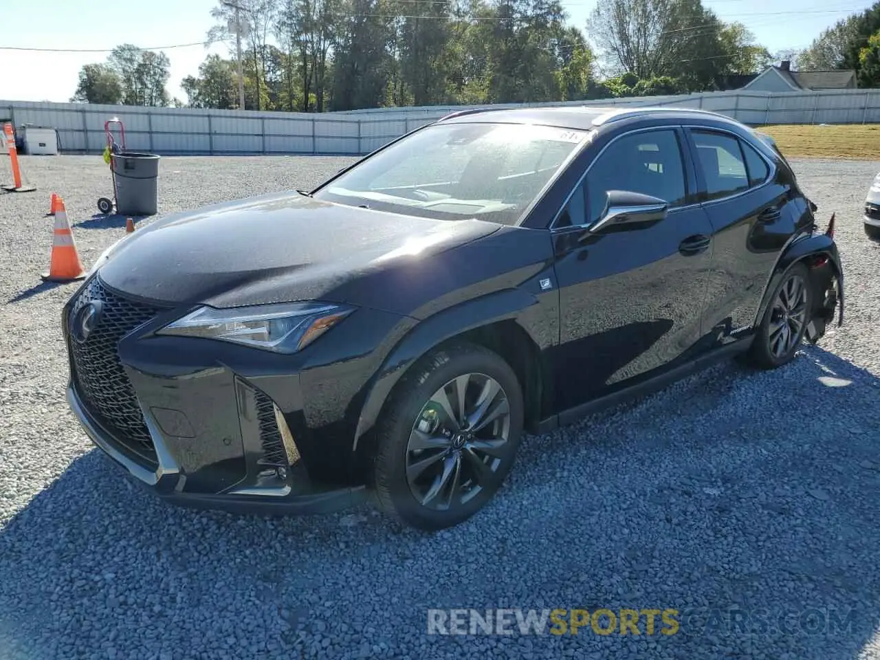 1 fotografías del automóvil dañado JTHR9JBH6N2060302 LEXUS UX 250H BA 2022
