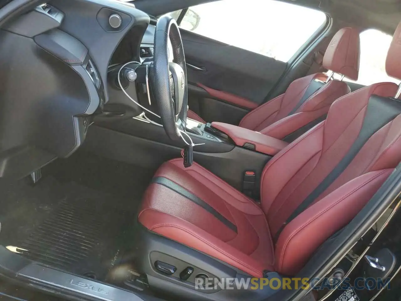 7 fotografías del automóvil dañado JTHR9JBH6N2060302 LEXUS UX 250H BA 2022