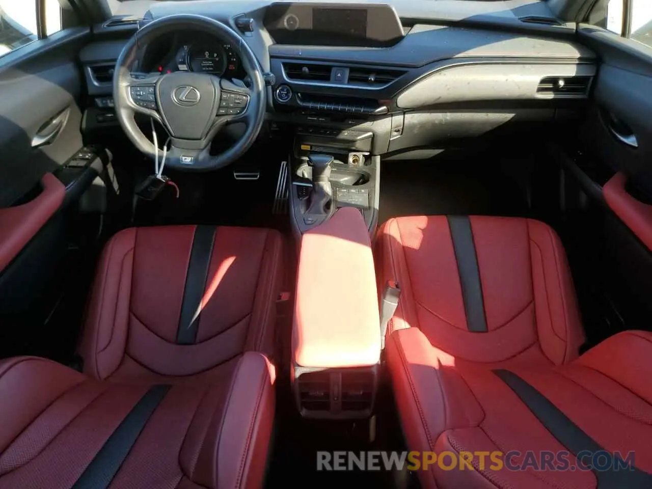 8 fotografías del automóvil dañado JTHR9JBH6N2060302 LEXUS UX 250H BA 2022