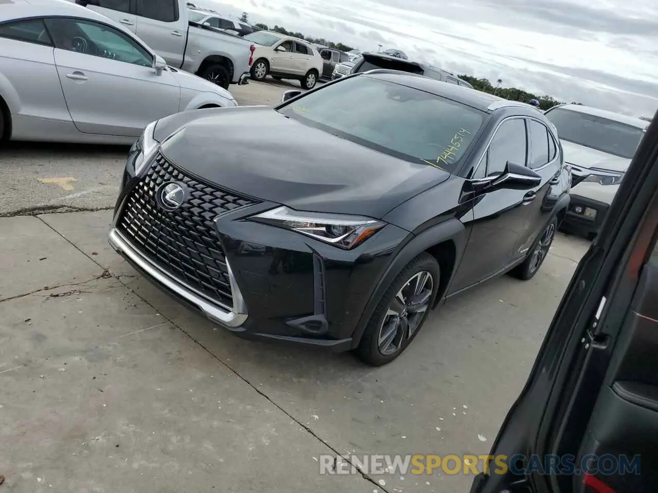 1 fotografías del automóvil dañado JTHX9JBH3N2057980 LEXUS UX 250H BA 2022