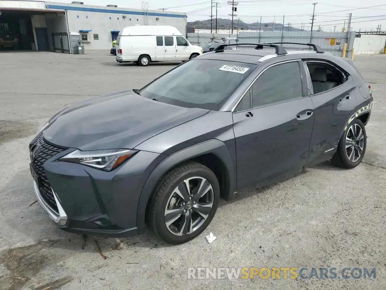 1 fotografías del automóvil dañado JTHX9JBH9N2056431 LEXUS UX 250H BA 2022
