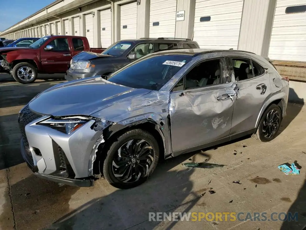1 fotografías del automóvil dañado JTHB9JBHXP2067404 LEXUS UX 250H BA 2023