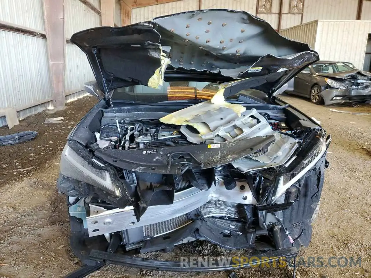 5 fotografías del automóvil dañado JTHX6JBH1P2142506 LEXUS UX 250H BA 2023