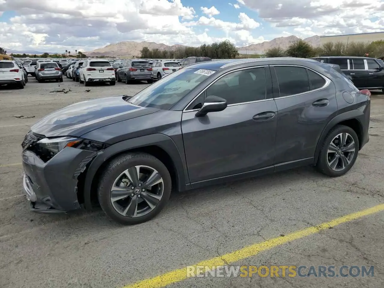 1 fotografías del automóvil dañado JTHX6JBH7P2152165 LEXUS UX 250H BA 2023