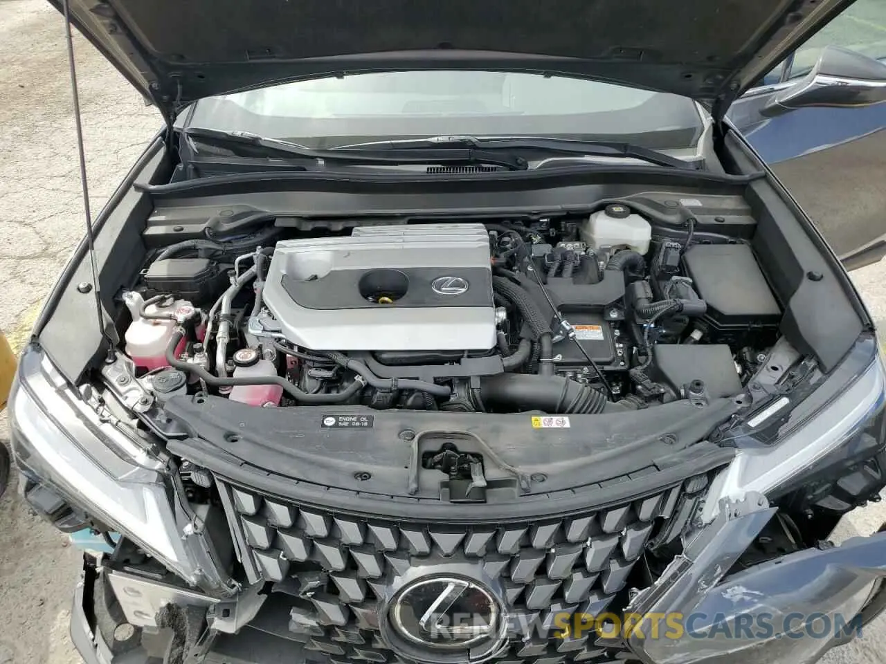 12 fotografías del automóvil dañado JTHX6JBH7P2152165 LEXUS UX 250H BA 2023