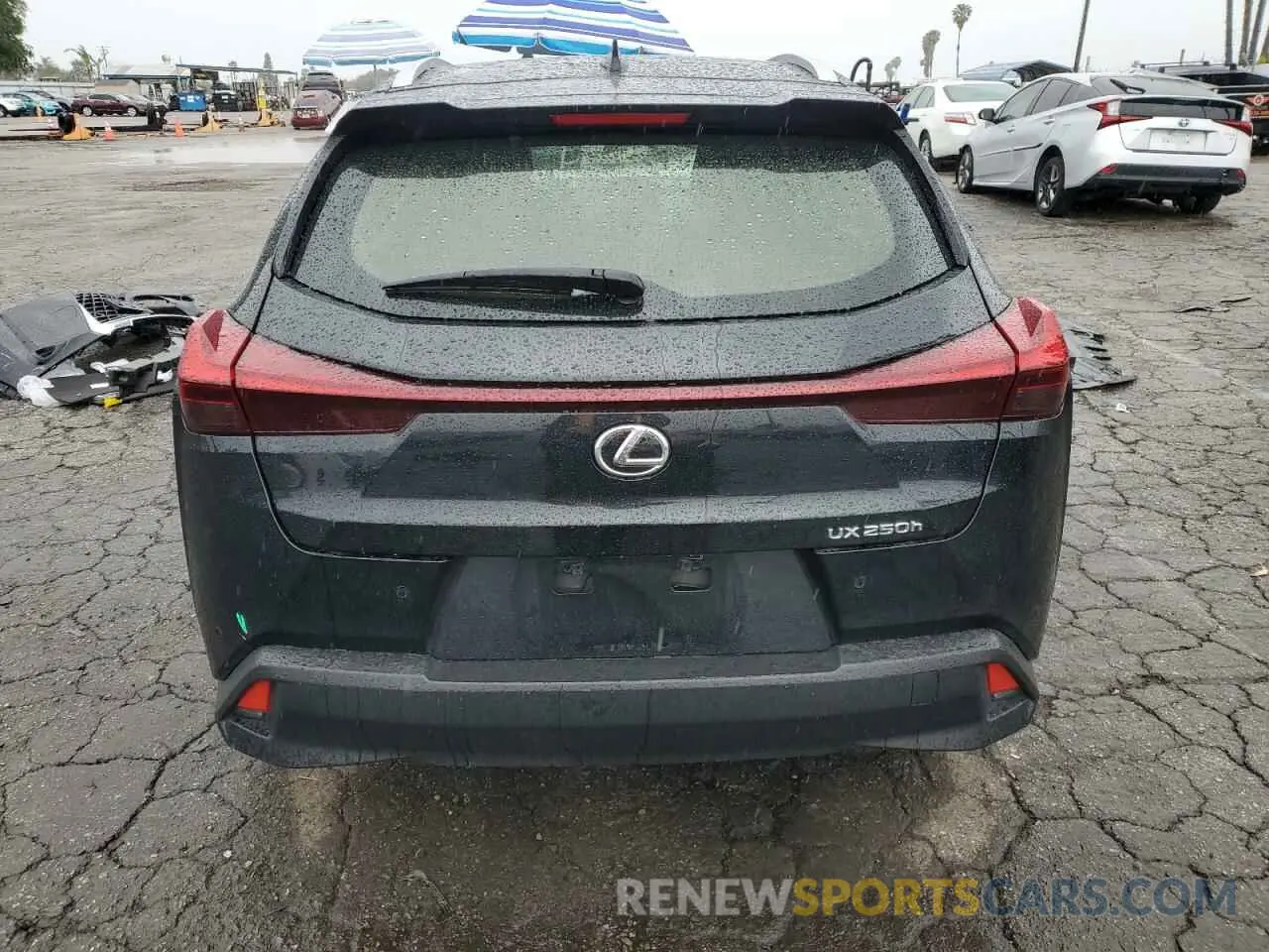 6 fotografías del automóvil dañado JTHX6JBH8P2134063 LEXUS UX 250H BA 2023