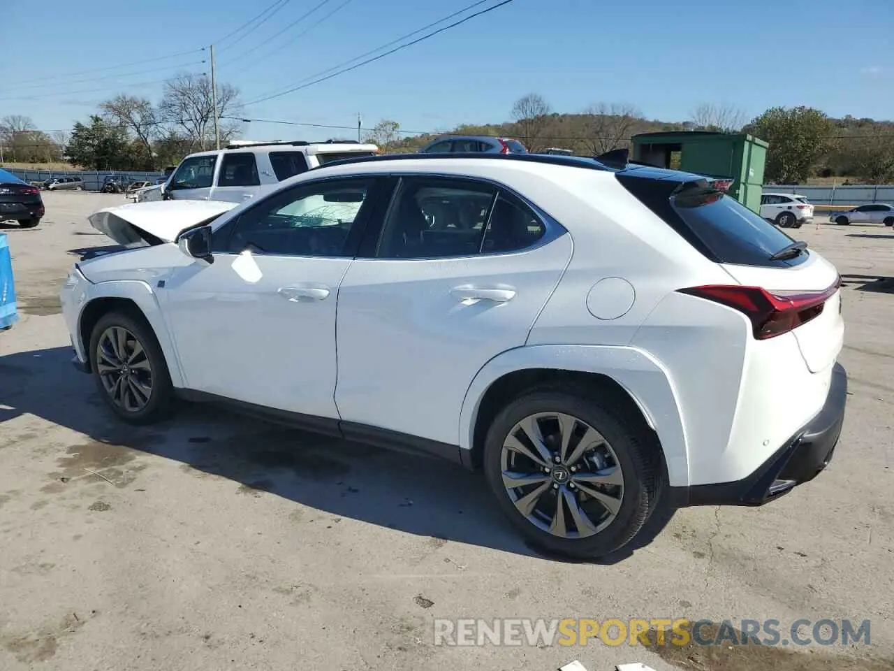 2 fotografías del automóvil dañado JTHB6JBH1R2189547 LEXUS UX 250H BA 2024