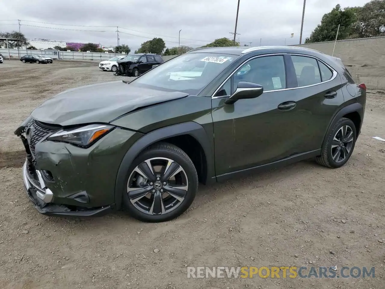 1 fotografías del automóvil dañado JTHX6JBH3R2192570 LEXUS UX 250H BA 2024