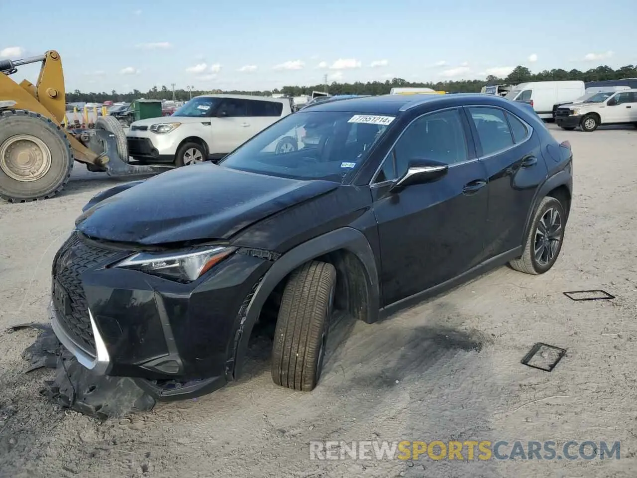 1 fotografías del automóvil dañado JTHX6JBH9R2189737 LEXUS UX 250H BA 2024