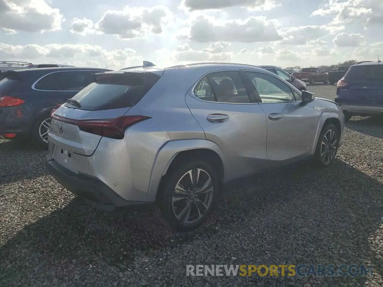 3 fotografías del automóvil dañado JTHP6JBH1P2156728 LEXUS UX 250H PR 2023