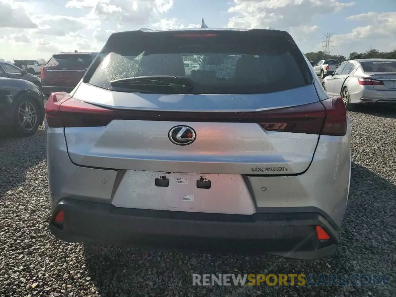 6 fotografías del automóvil dañado JTHP6JBH1P2156728 LEXUS UX 250H PR 2023