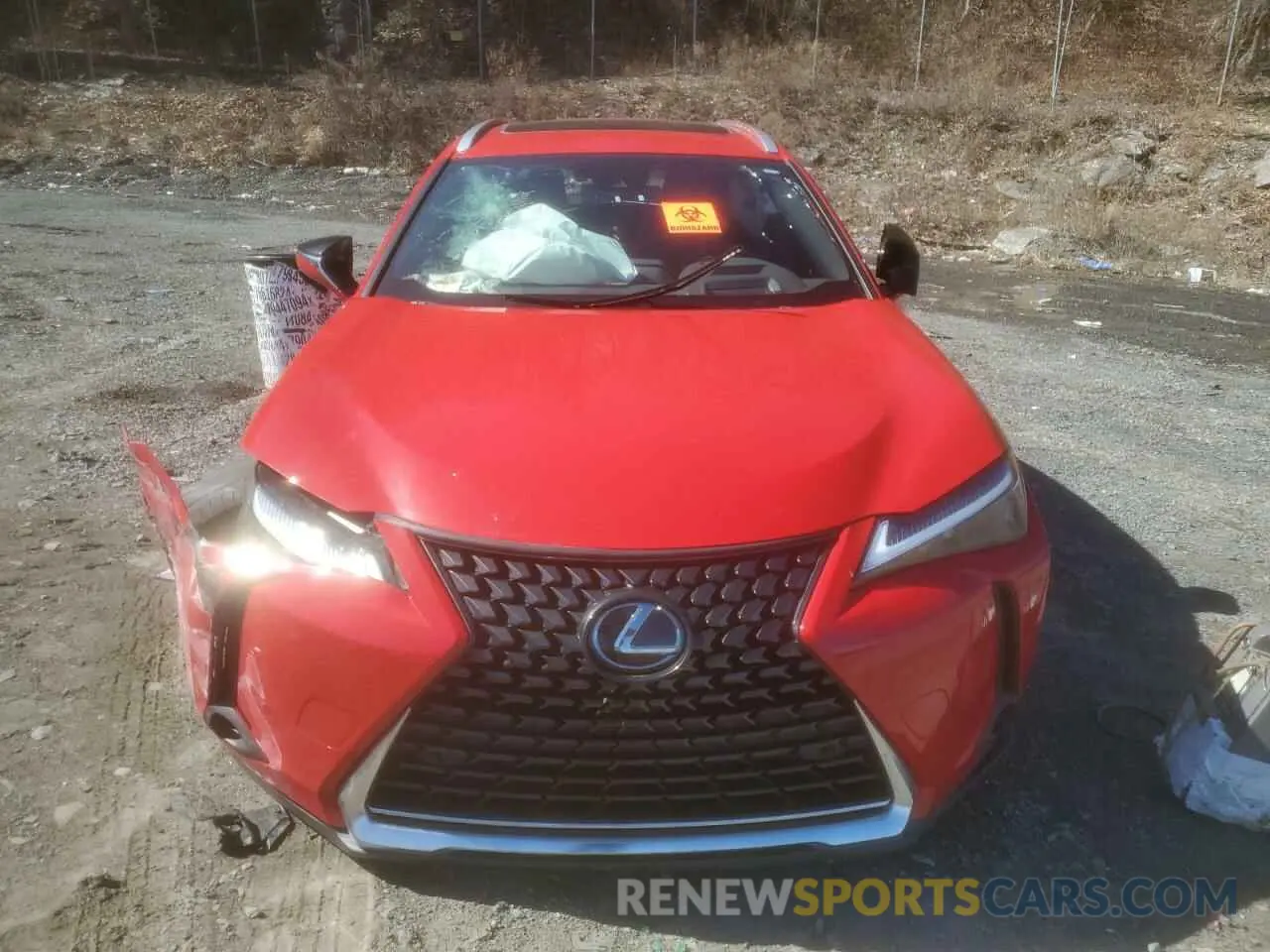 5 fotografías del automóvil dañado JTHP9JBH2P2064955 LEXUS UX 250H PR 2023