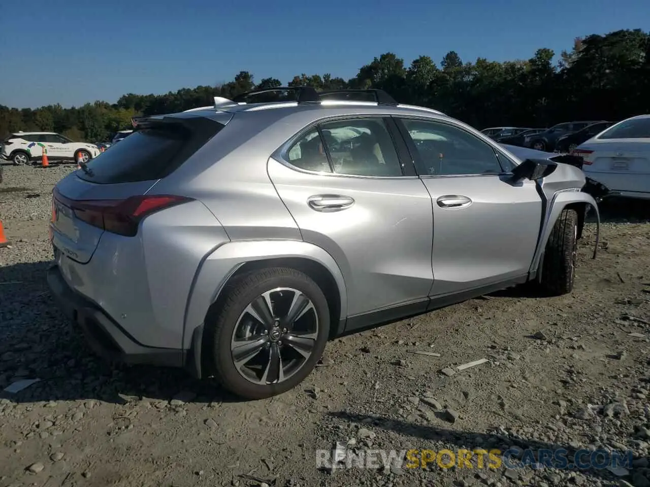 3 fotografías del automóvil dañado JTHP9JBH6P2068037 LEXUS UX 250H PR 2023