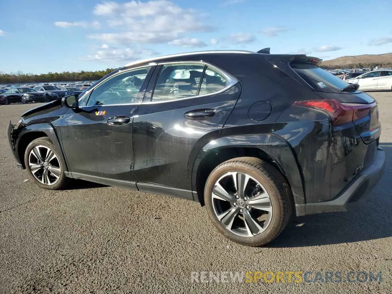 2 fotografías del automóvil dañado JTHP9JBH8P2069805 LEXUS UX 250H PR 2023
