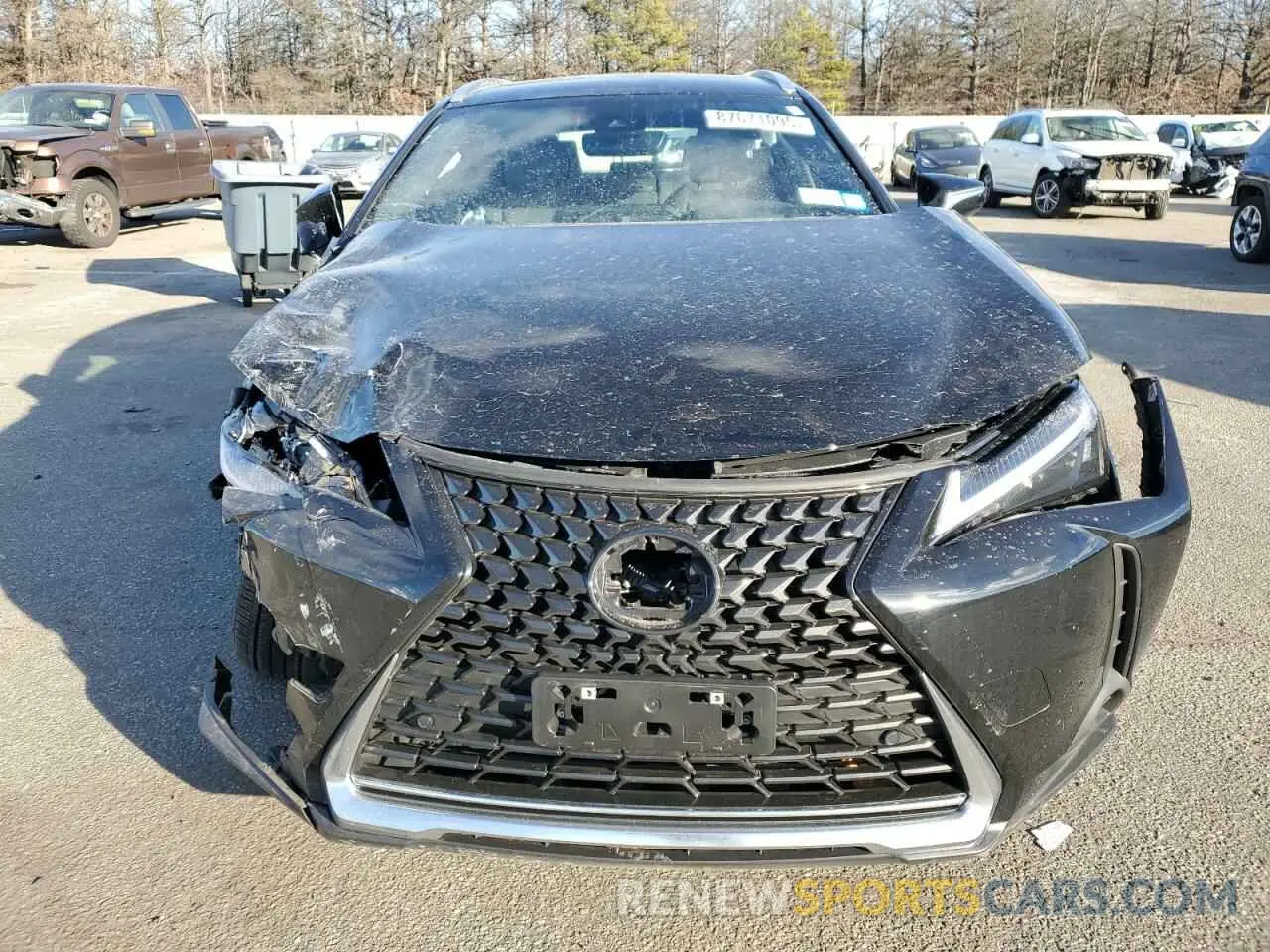 5 fotografías del automóvil dañado JTHP9JBH8P2069805 LEXUS UX 250H PR 2023