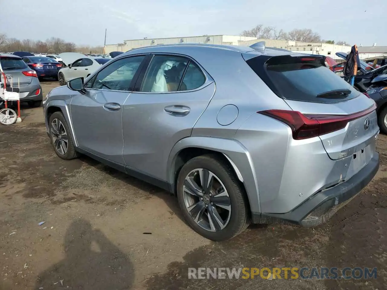 2 fotografías del automóvil dañado JTHP9JBH9P2065083 LEXUS UX 250H PR 2023