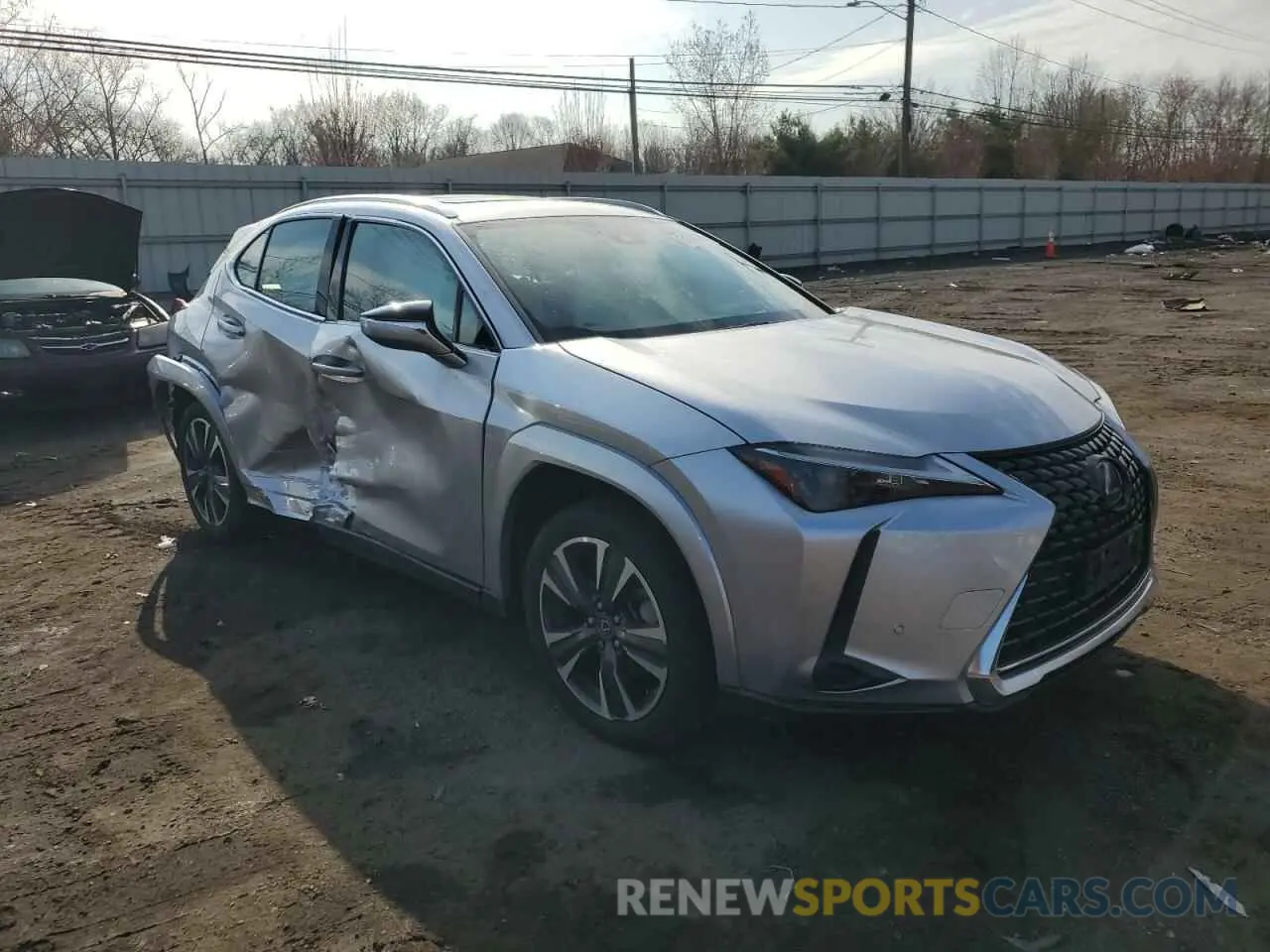 4 fotografías del automóvil dañado JTHP9JBH9P2065083 LEXUS UX 250H PR 2023