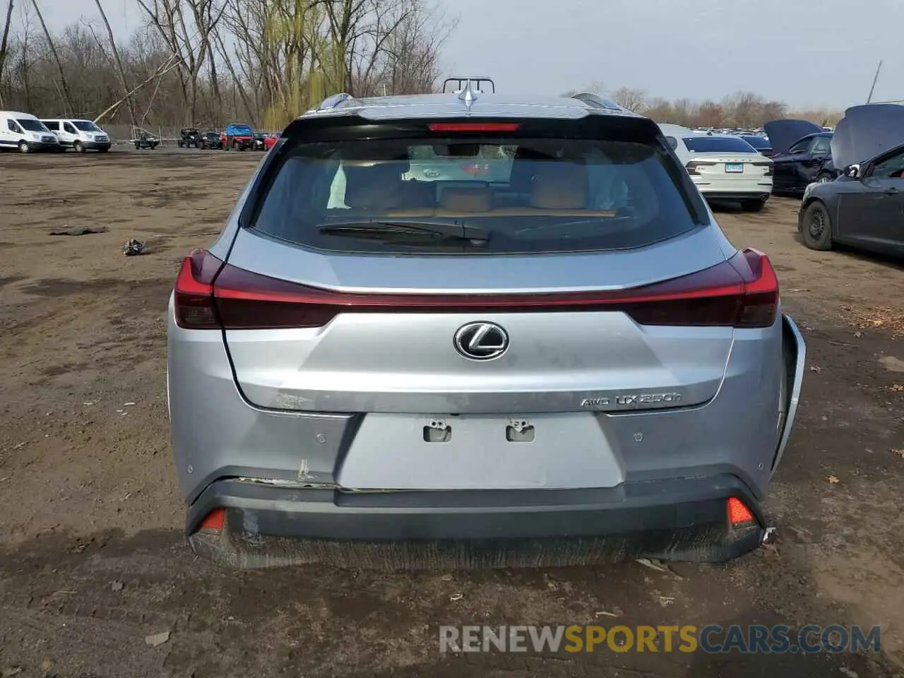 6 fotografías del automóvil dañado JTHP9JBH9P2065083 LEXUS UX 250H PR 2023